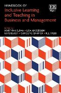 Enlarge image Cover: Handbook of Inclusive Learning and Teaching in Business and Management - Edward Elgar Publishing