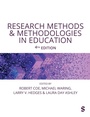 Cover: Research Methods and Methodologies in Education - SAGE Publications Ltd