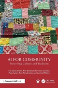 Cover: AI for Community - Chapman & Hall/CRC