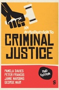 Cover: An Introduction to Criminal Justice - SAGE Publications Ltd