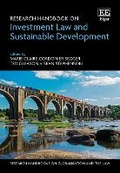 Abbildung von: Research Handbook on Investment Law and Sustainable Development - Edward Elgar Publishing