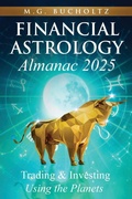 Cover: Financial Astrology Almanac 2025 - Wood Dragon Books