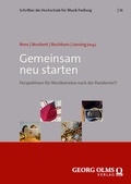 Cover: Gemeinsam neu starten - Georg Olms Verlag