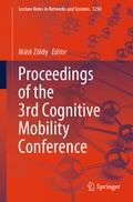Cover: Proceedings of the 3rd Cognitive Mobility Conference - Springer