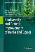 Bild: Biodiversity and Genetic Improvement of Herbs and Spices - Springer