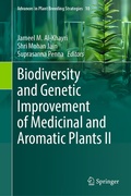 Bild: Biodiversity and Genetic Improvement of Medicinal and Aromatic Plants II - Springer