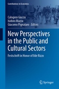 Cover: New Perspectives in the Public and Cultural Sectors - Springer