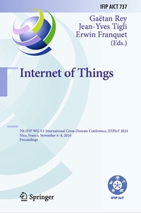 Enlarge image Cover: Internet of Things - Springer