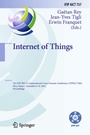 Cover: Internet of Things - Springer
