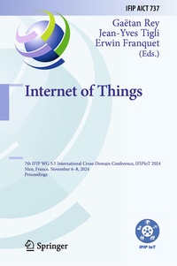 Enlarge image Cover: Internet of Things - Springer