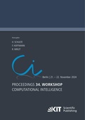 Cover: Proceedings - 34. Workshop Computational Intelligence: Berlin, 21.-22. November 2024 - KIT Scientific Publishing