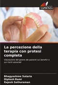 Cover: La percezione della terapia con protesi completa - Edizioni Sapienza