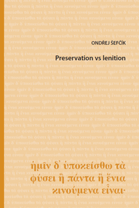 Enlarge image Cover: Preservation vs lenition - Baar-Verlag