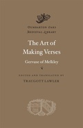 Cover: The Art of Making Verses - Harvard University Press