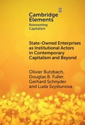 Cover: State-Owned Enterprises as Institutional Actors in Contemporary Capitalism and Beyond - Cambridge University Press