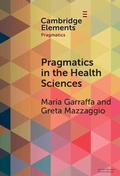 Cover: Pragmatics in the Health Sciences - Cambridge University Press