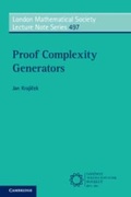 Cover: Proof Complexity Generators - Cambridge University Press