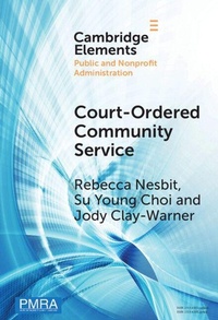Enlarge image Cover: Court-Ordered Community Service - Cambridge University Press