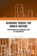 Cover: Academia versus the World Outside - Routledge