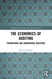 Enlarge image Cover: The Economics of Auditing - Routledge