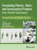 Cover: Formulating Pharma-, Nutra-, and Cosmeceutical Products from Herbal Substances - Wiley