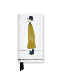 Abbildung von: Schmales Hardcover-Notizbuch: L. S. Lowry, Beobachtender Gentleman - Flame Tree Publishing