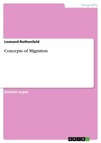 Abbildung von: Concepts of Migration - GRIN Verlag