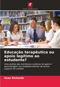 Cover: Educacao terapeutica ou apoio legitimo ao estudante? - Edicoes Nosso Conhecimento