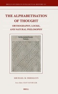 Cover: The Alphabetisation of Thought - Brill