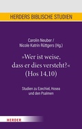 Cover: "Wer ist weise, dass er dies versteht?" (Hos 14,10) - Verlag Herder