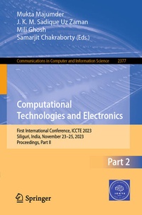 Enlarge image Cover: Computational Technologies and Electronics - Springer