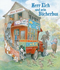 Abbildung von: Herr Elch und sein Bücherbus - Urachhaus