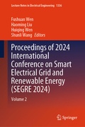 Cover: Proceedings of 2024 International Conference on Smart Electrical Grid and Renewable Energy (SEGRE 2024) - Springer