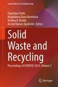 Cover: Solid Waste and Recycling - Springer Nature Switzerland AG