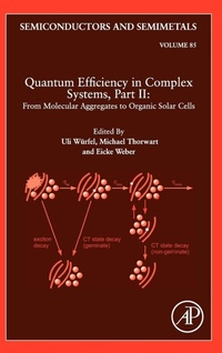 Enlarge image Cover: Quantum Efficiency in Complex Systems, Part II: From Molecular Aggregates to Organic Solar Cells: Volume 85 - Academic Press