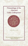 Cover: Proceedings of the Harvard Celtic Colloquium, 42: 2023 - Harvard University Press