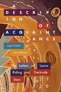 Cover: A Description of Acquaintance - University of New Mexico Press