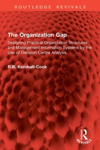 Abbildung von: The Organization Gap - Routledge