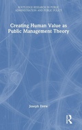 Bild: Creating Human Value as Public Management Theory - Routledge