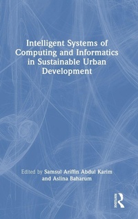 Abbildung von: Intelligent Systems of Computing and Informatics in Sustainable Urban Development - CRC Press