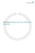 Cover: Design and Crime (And Other Diatribes) - Verso Books