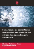 Cover: Sumarizacao de comentarios sobre saude nas redes sociais utilizando a aprendizagem automatica - Edicoes Nosso Conhecimento