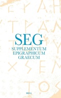 Cover: Supplementum Epigraphicum Graecum, Volume LXIX (2019) - Brill