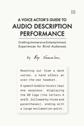 Cover: A Voice Actor's Guide to Audio Description Performance - Nibi Press, LLC