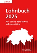 Cover: Lohnbuch Schweiz 2025 - Orell F&uuml;ssli Verlag