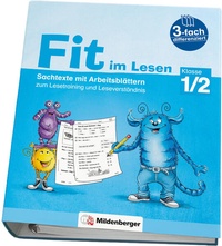 Abbildung von: Fit im Lesen - Sachtexte, Klasse 1/2 - Mildenberger Verlag GmbH