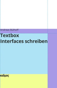 Enlarge image Cover: Textbox - Kulturverlag Kadmos Berlin