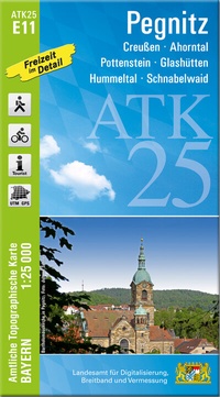 Abbildung von: ATK25-E11 Pegnitz (Amtliche Topographische Karte 1:25000) - Landesamt für Digitalisierung, Breitband und Vermessung, Bayern