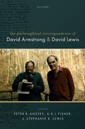 Cover: The Philosophical Correspondence of David Armstrong and David Lewis - Oxford University Press