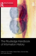 Cover: The Routledge Handbook of Information History - Routledge